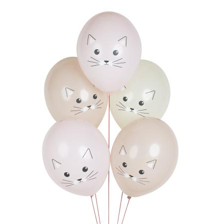 Kätzchen Luftballons